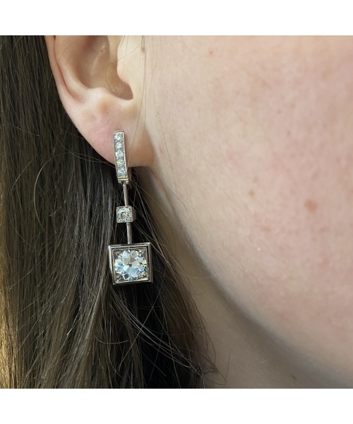 Daimond earrings - 2