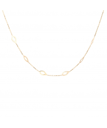 Gold subtle necklace - 1