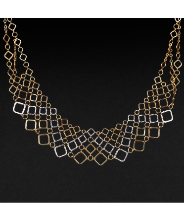 Gold vintage necklace - 1
